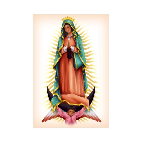 Lámina decorativa: Virgen de Guadalupe